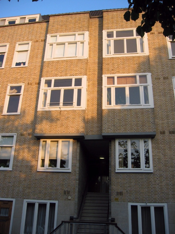 El bloque de apartamentos en la Merwedeplein donde la familia Frank vivió desde 1934 hasta 1942