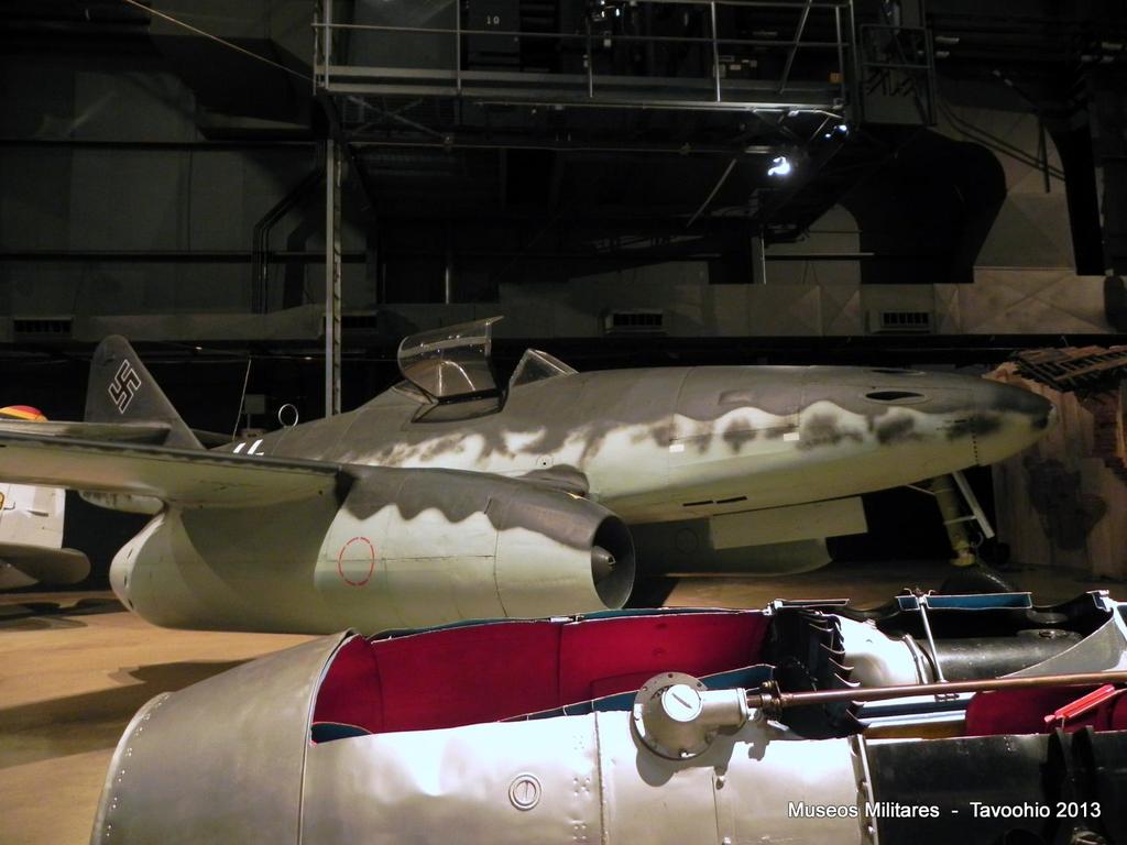 Messerschmitt Me 262 Schwalbe. Museo Nacional de la Fuerza Aérea de los Estados Unidos