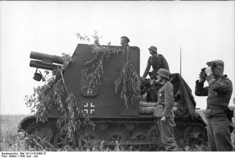 Sturmpanzer I Bison Sd.Kfz.101 15cm sIG33Sf auf Panzerkampfwagen I Ausf B