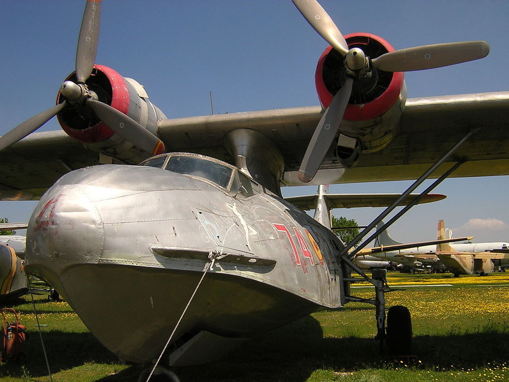 PBY-6 Catalina conservado en el museo del Ejército del Aire de España, en Madrid
