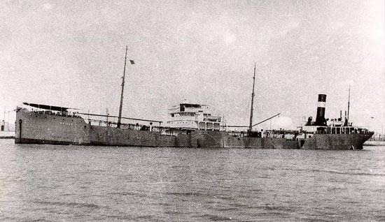 Mercante Británico SS Shirak