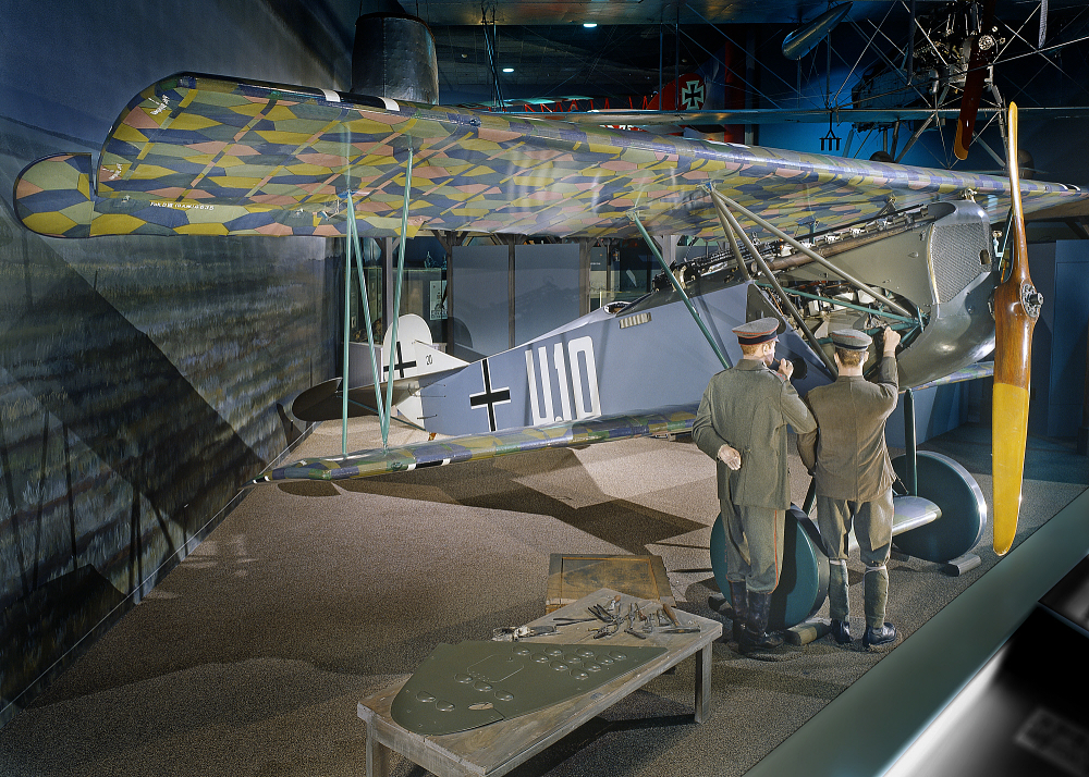 Fokker D VII conservado en el National Air and Space Museum en los Estados Unidos