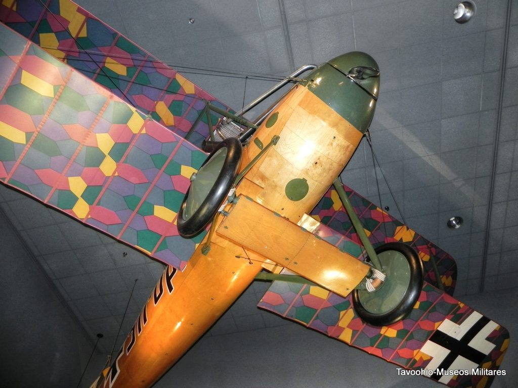 Albatros D.Va conservado en el National Air and Space Museum en Washington DC