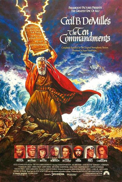 The Ten Commandments (1956) Audio Latino + PGS [AC3 2.0 / 5.1] [Extraido Del Blu-Ray 4K]