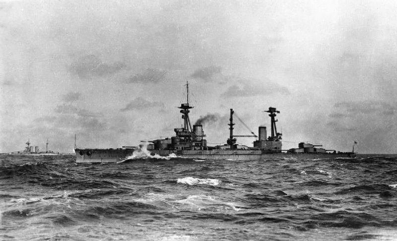 Acorazado Británico HMS Agincourt 1913, antes llamado Río de Janeiro, Armada de Brasil