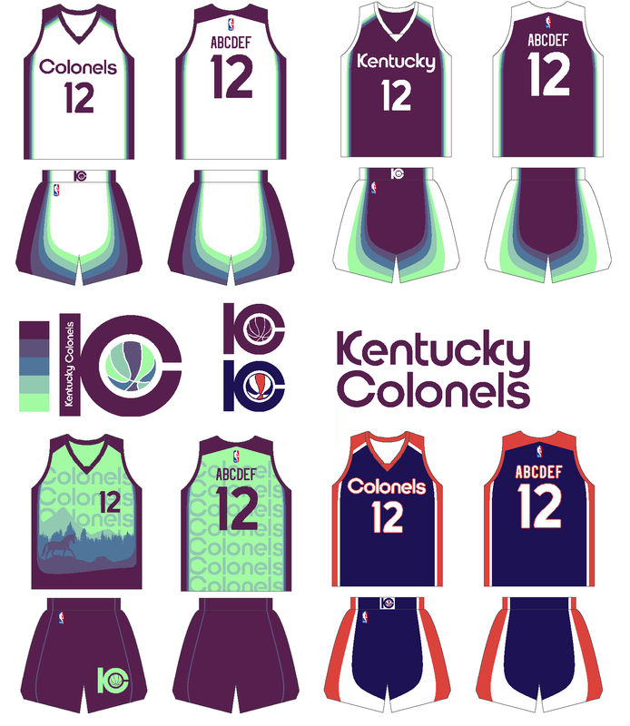 NBA Expansion Concepts - Team #2 - Louisville Colonels - Concepts - Chris  Creamer's Sports Logos Community - CCSLC - SportsLogos.Net Forums