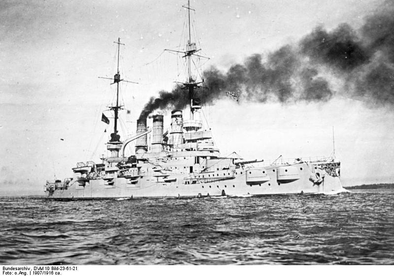 Acorazado Alemán SMS Pommern 1904