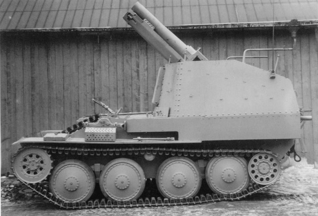 15-cm sIG 33 auf Geschützwagen I Ausf B Sd.Kfz. 138 1 Grille