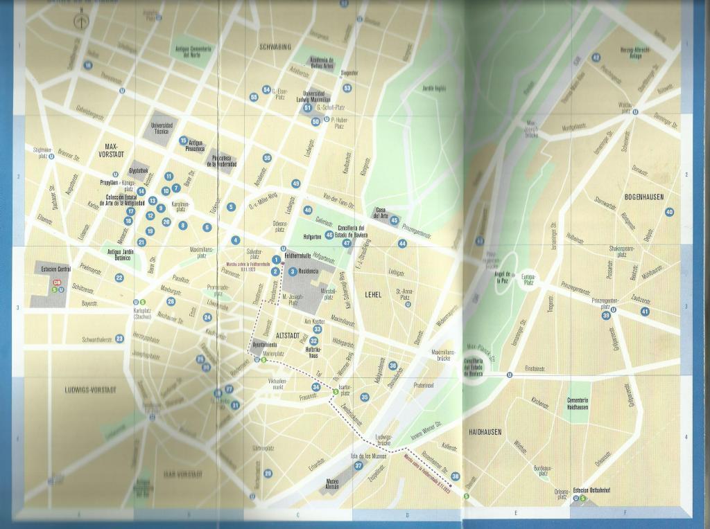 Mapa de Munich
