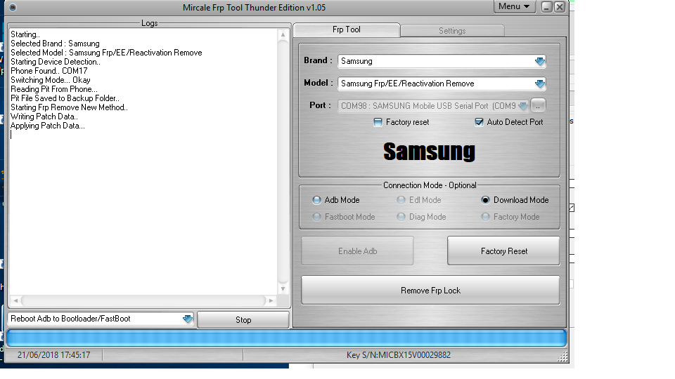 best frp tool for samsung