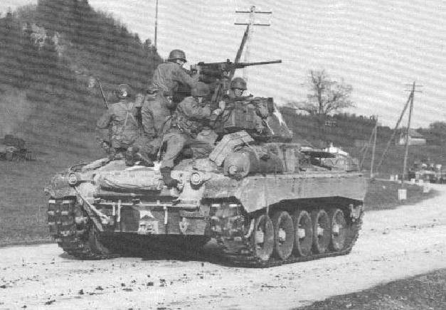 M24 Chaffee en Salzburgo, Austria, a principios de mayo de 1945