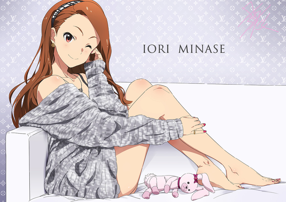 minase_iori_idolmaster_and_idolmaster_classic_drawn_by_taku112