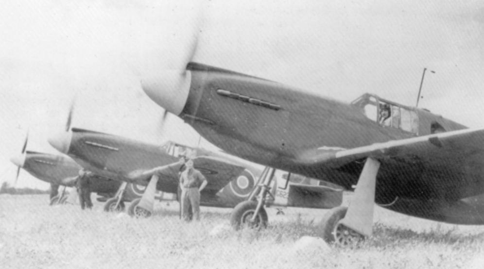 Mustang del 2º Escuadrón, julio de 1942