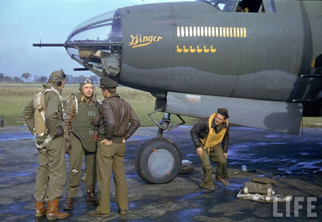 Tripulación del B-26 Ginger, 1943