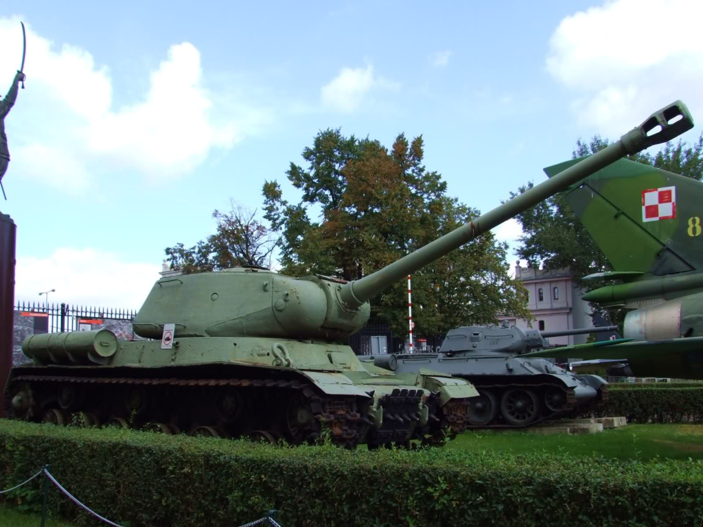 Foto que le tomé al IS-2 que se conserva en el Museo de Varsovia