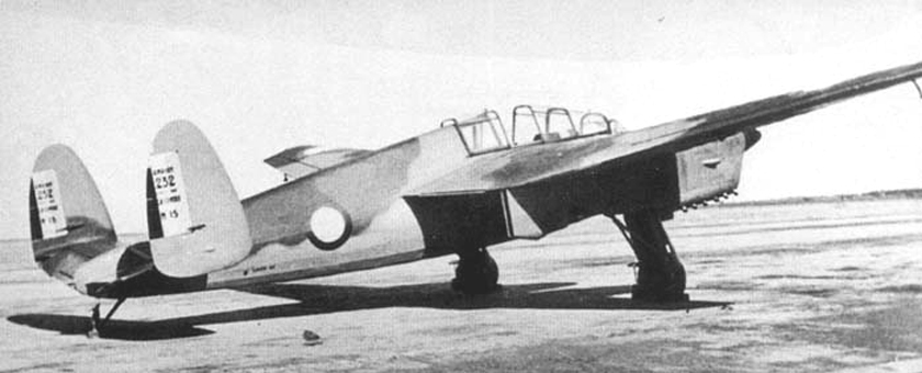 Segundo prototipo del Hanriot H.232-2