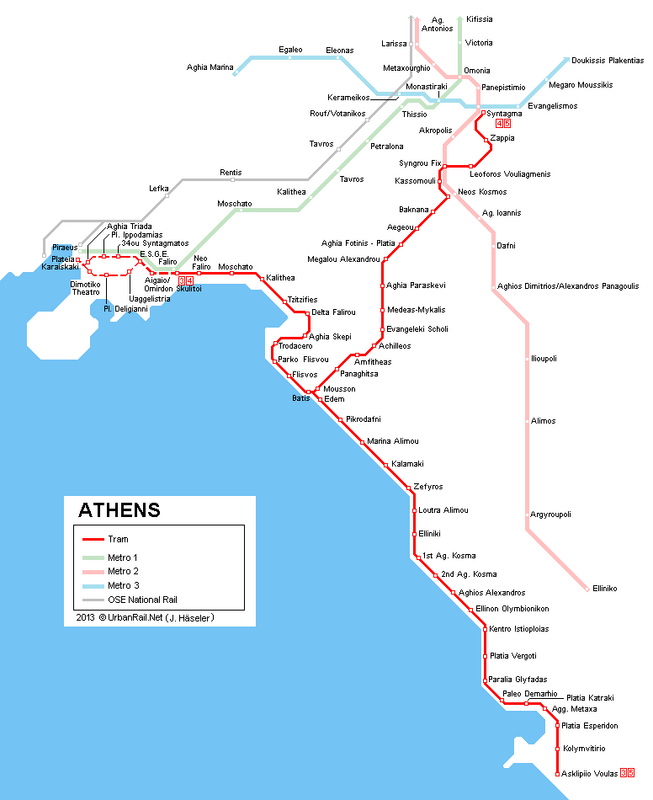 Tranvía Atenas