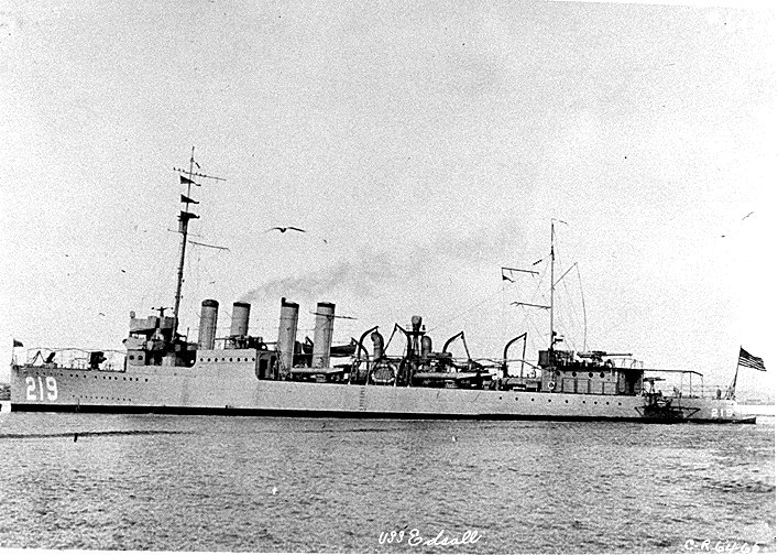 USS Edsall DD-219