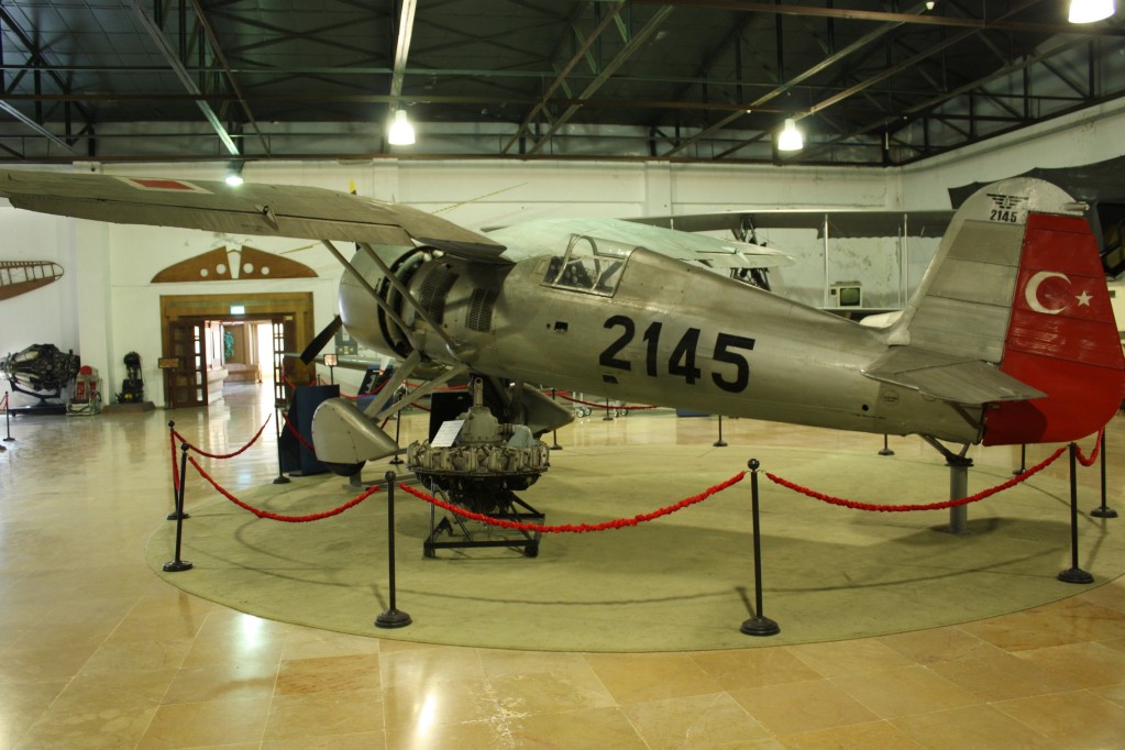 PZL P.24 en el Museo del Aire de Turquía en Estambul