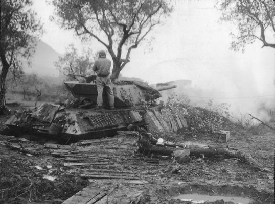 M10 en Italia, mayo de 1944 M10 en Italia, mayo de 1944