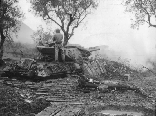 M10 en Italia, mayo de 1944