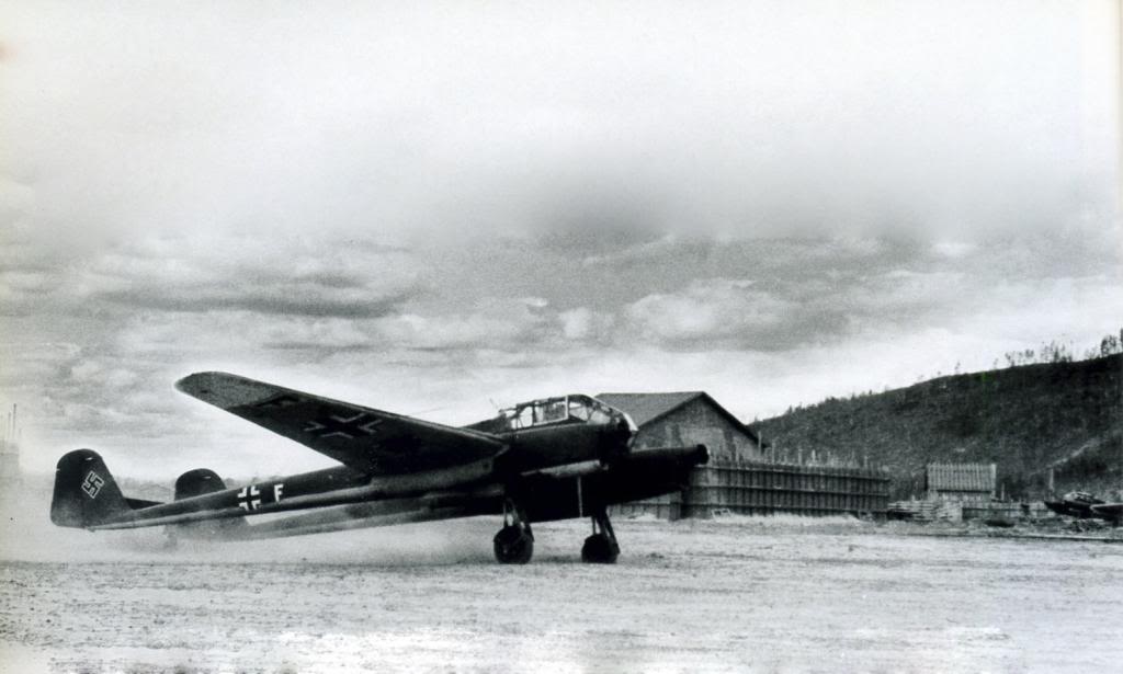 Un Focke Wulf Fw 189 del 1H.32 V7 1J en Finlandia, 1943