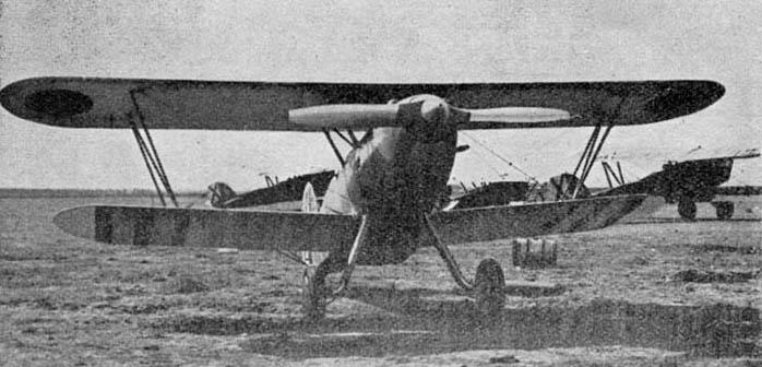 Hawker Fury de la República española capturado por las fuerzas nacionales