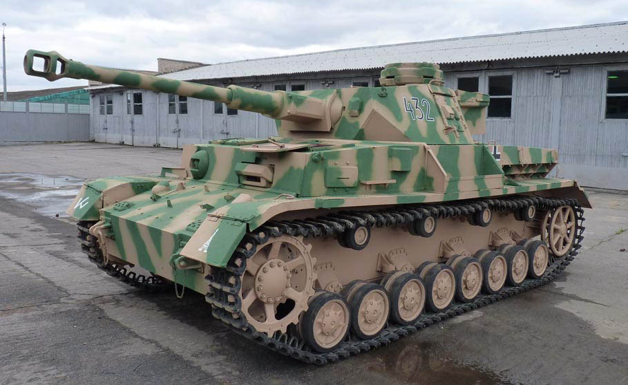 PzKpfw IV Ausf. G conservado en el Kubinka Tank Museum, Rusia 