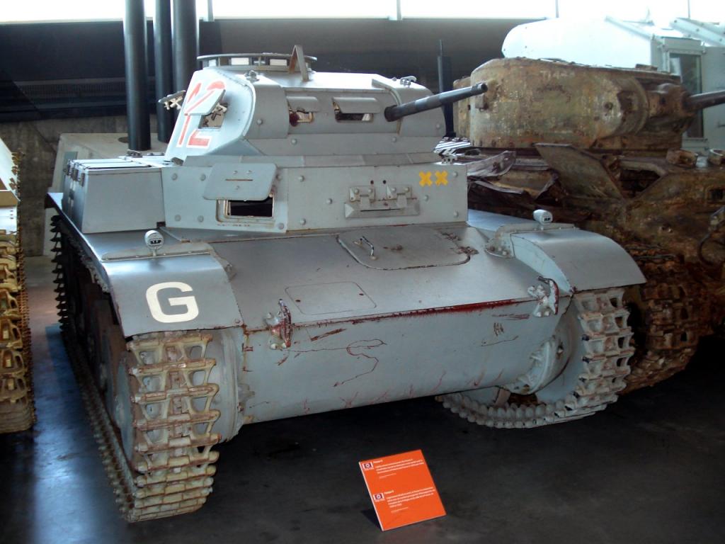 Panzerkampfwagen II conservado en el Canadian War Museum