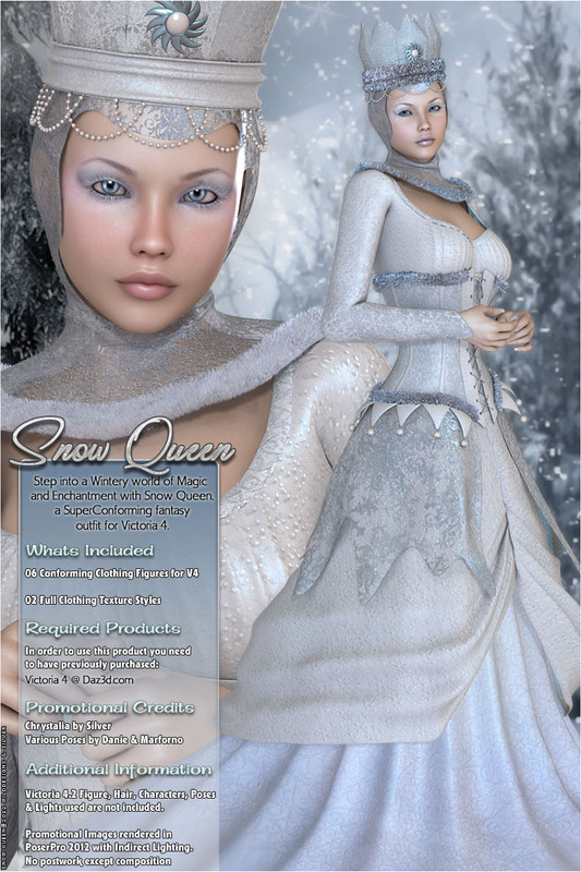Snow Queen Outfit V4
