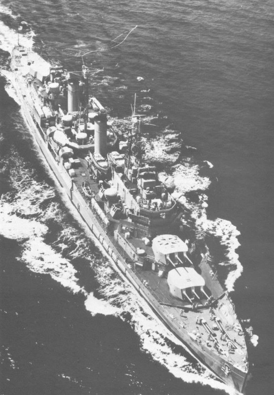 El HMS Belfast en 1961