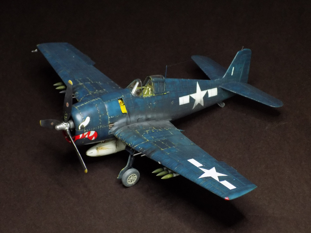 Sharkmouth, F6F-5 Hellcat, 1/48 Eduard - pic heavy ;) - Ready for ...