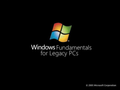 Windows XP FLP (Fundamentals for Legacy PCs) SP2/SP3 - ENG/ITA