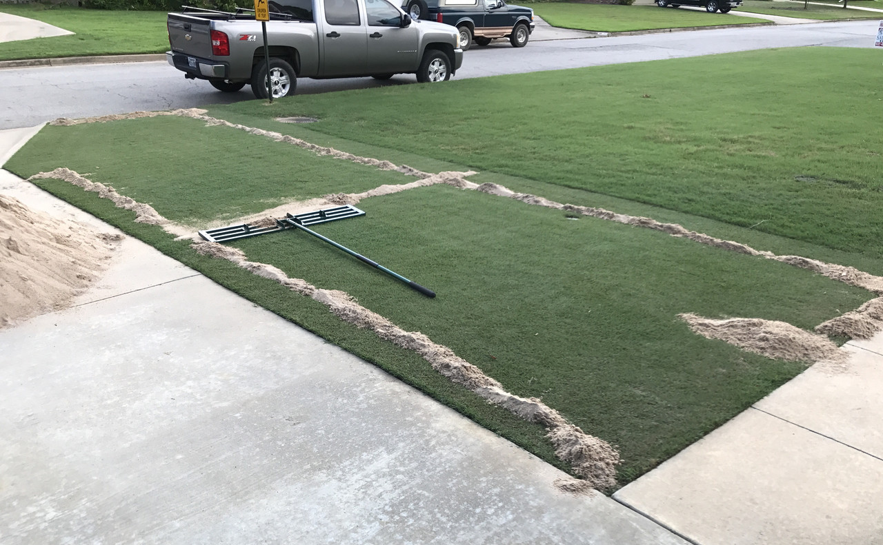 easiest airradar diy lawn