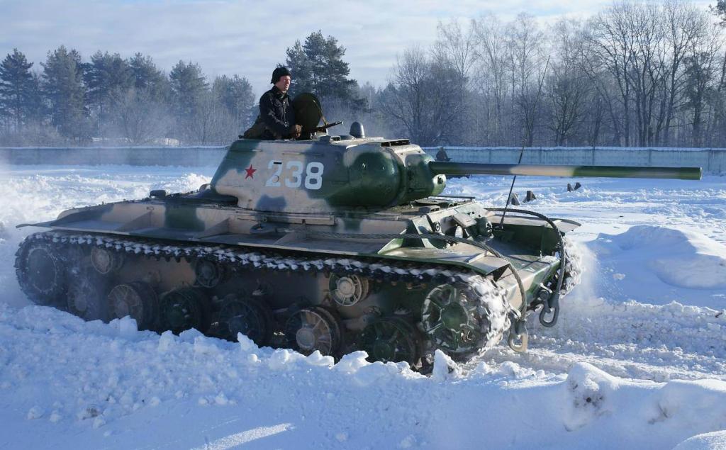 Object 238 conservado en el Kubinka Tank Museum, Rusia