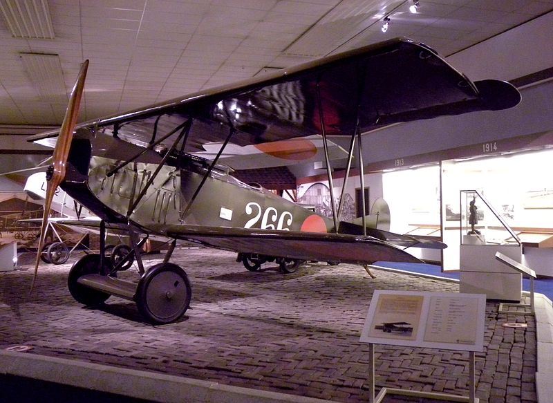 Fokker D VII conservado en el Luchtvaart Museum Soesterberg en Holanda