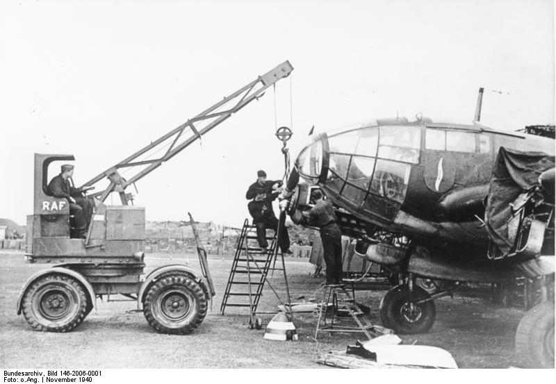 Heinkel He 111 del Kampfgeschwader 4 - General Wever, noviembre de 1940