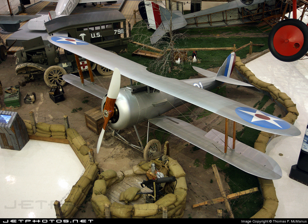 Nieuport XXVIII conservado en el Pensacola Naval Air Station, EE.UU