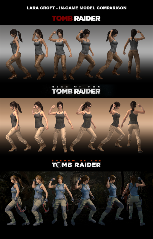 Lara Croft - in-game model comparison - Page 2 - www 