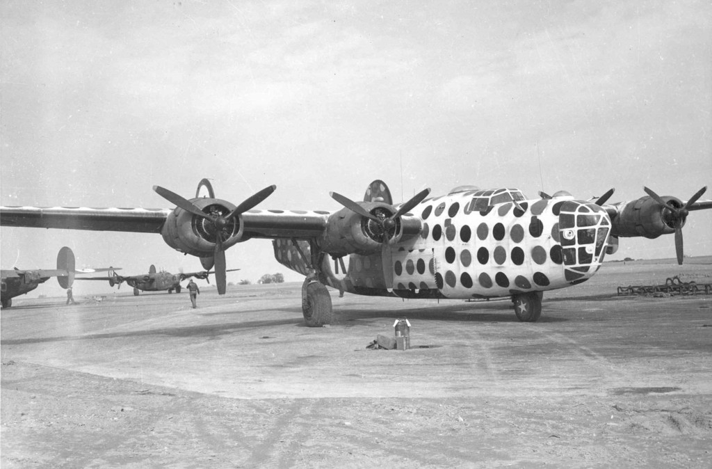 Un Consolidated B-24D-30-CO perteneciente al 458th Bomb Group