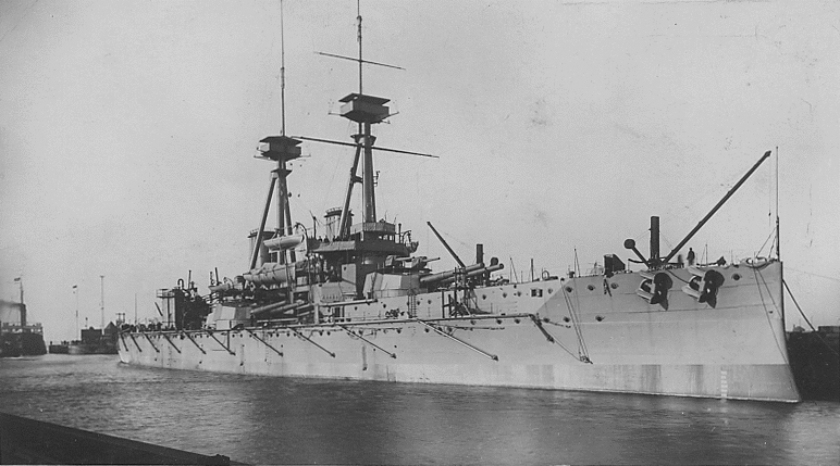 Acorazado Británico HMS Vanguard 1909
