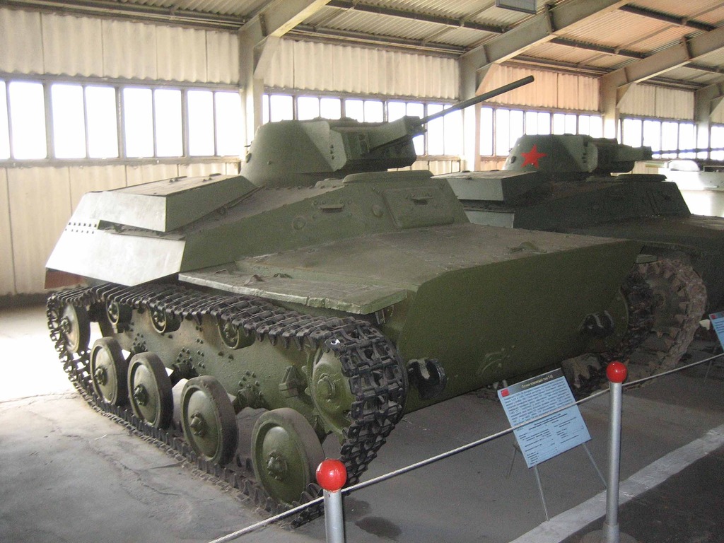 Un T-40 en el Museo de Tanques de Kubinka