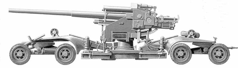 Cañón Antiaéreo 12,8 cm FlaK 40
