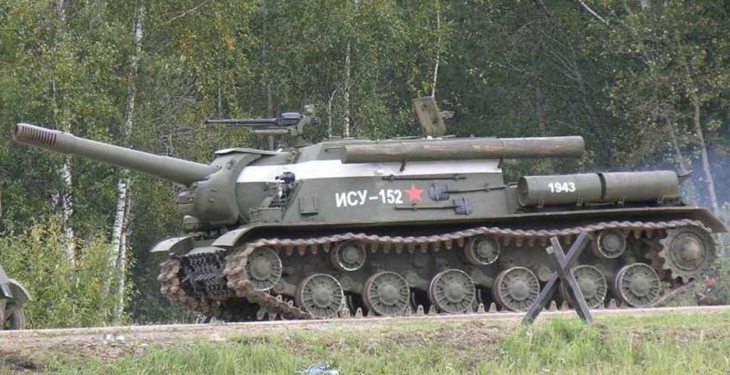 ISU-152 conservado en el Kubinka Tank Museum, Rusia