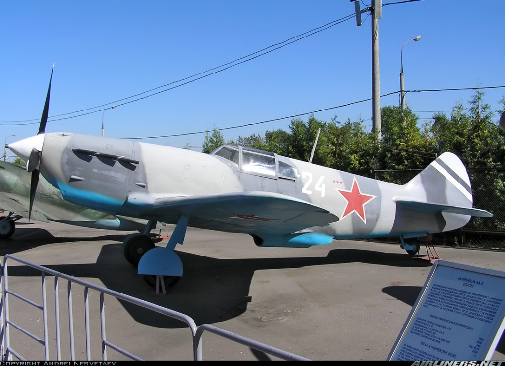 LaGG-3 está en exhibición en el Central Air Force Museum en Monino, Moscú