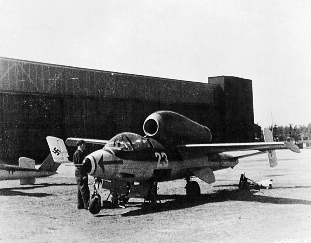 He162 en Francia, 1945