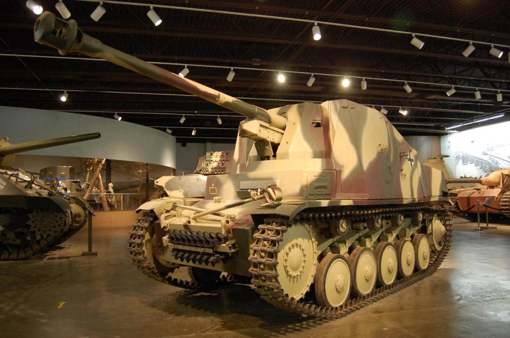 Marder II conservado en el National Armor and Cavalry Museum, Fort Benning, GA, USA