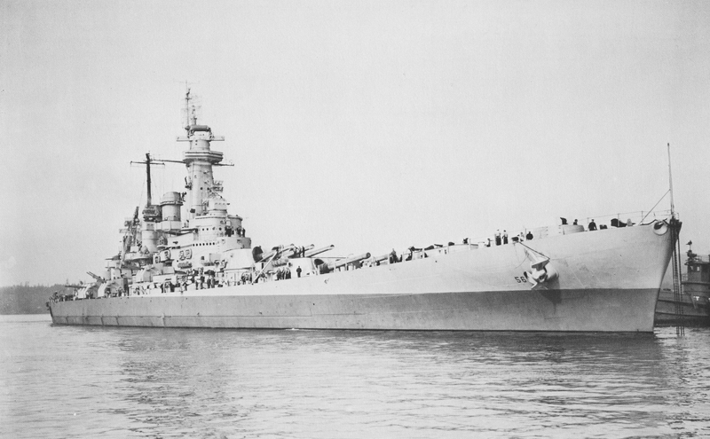 Acorazado Americano USS Washington 1937