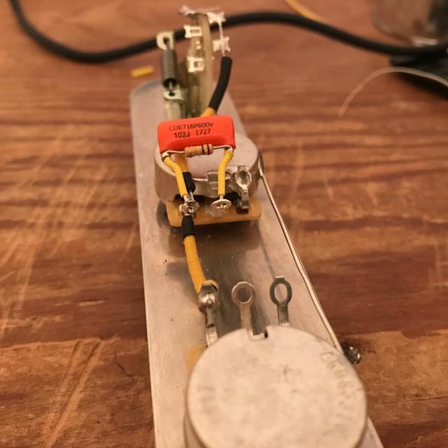 Telecaster tone control wiring