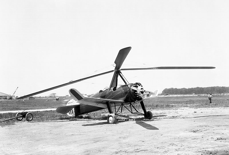 Kayaba Ka-1 [Autogiro Biplaza de Reconocimiento] - La Segunda Guerra Mundial